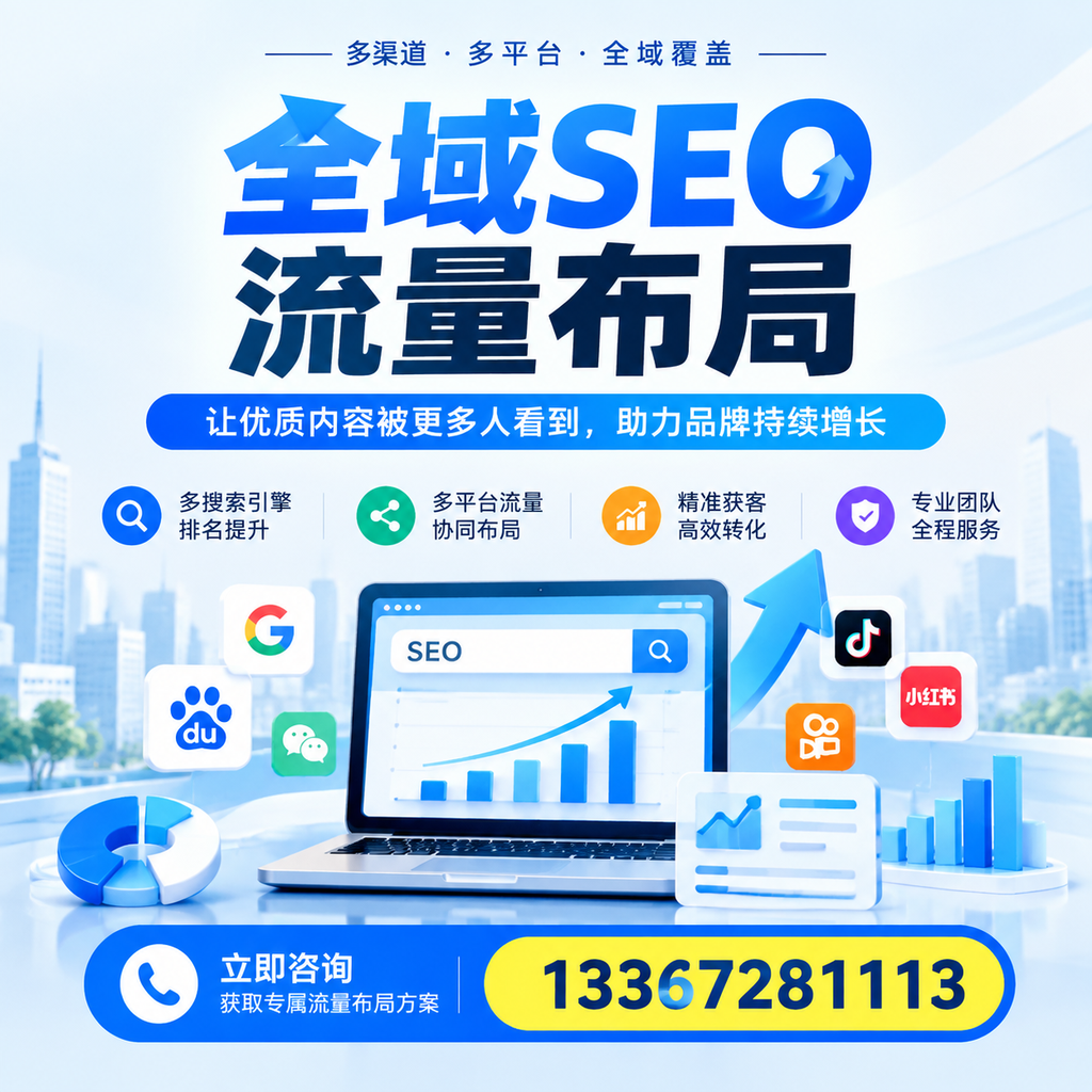 全域SEO流量布局工具推荐:大连企业的选择清单